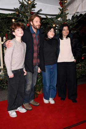 Andreas Pietschmann and Jasmin Tabatabai with their children Johan Anton Pietschmann and Helena Leila Pietschmann at the premiere of the 21 Original Roncalli Weihnachtscircus 2025 at the Tempodrom Berlin, 19 12 2025 Foto:xN.xKubelkax xFuturexImagex roncalli_5373