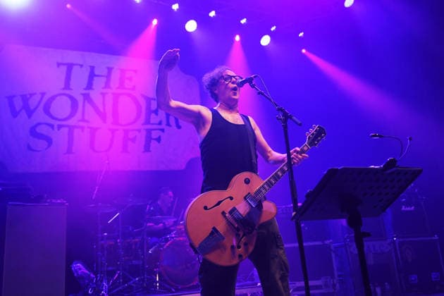 The Wonder Stuff performing at Shepherd™s Bush Empire LONDON, ENGLAND - DECEMBER 19: Miles Hunt of ™The Wonder Stuff™ performing at Shepherd™s Bush Empire on December 19, 2025 in London, England. CAP MAR MAR Great Britain Copyright: xMartinxHarris CapitalxPicturesx