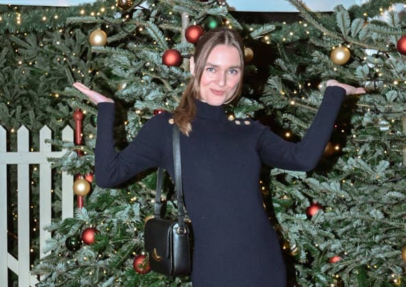 19 12 2025, xlakx, Entertainment, Roncalli Weihnachtscircus v l Josephin Busch as a guest at the anniversary performance at the premiere of the 21 Original Roncalli Weihnachtscircus at the Tempodrom Berlin Berlin Daniel Lakomski