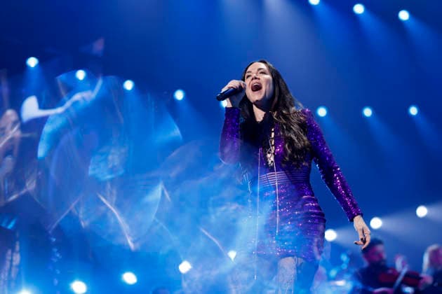 Singer Vanessa Amorosi live at the 40 Night of the Proms 2025 in the Lanxess Arena Cologne, 19 12 2025 NRW Germany Copyright: xChristophxHardtx
