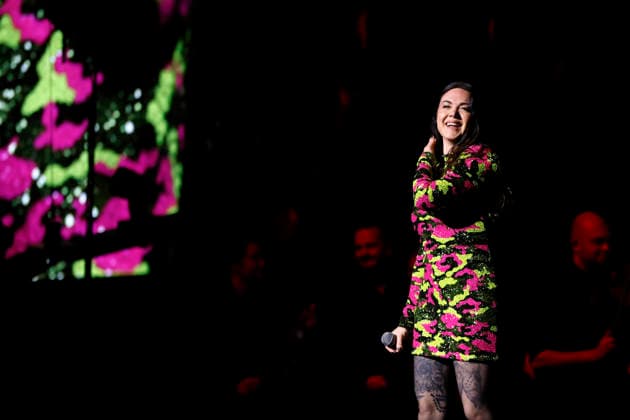 Singer Vanessa Amorosi live at the 40 Night of the Proms 2025 in the Lanxess Arena Cologne, 19 12 2025 NRW Germany Copyright: xChristophxHardtx