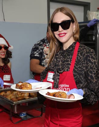 19 December 2025 - Los Angeles, California - Charis Michelsen. Hope The Mission And Los Angeles Mission Host Annual Christmas Celebration On Skid Row held at Los Angeles Mission in Los Angeles. Los Angeles USA - ZUMAa123 20251219_zaa_a123_150 Copyright: xADx