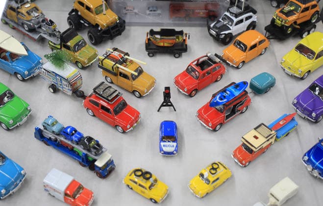 251220_PXL_toy_cars More than 300 models of cars and 25 oldtimers, including the oldest exhibit, the iconic Cadillac series 62 from 1950, as well as police cars were presented this weekend in Zagreb s Family Mall by exhibitors from Austria, Bosnia and Herzegovina, Croatia, Italy, Slovenia and Serbia, in Zagreb, Croatia, on December 20. 2025. MarkoxPrpic PIXSELL