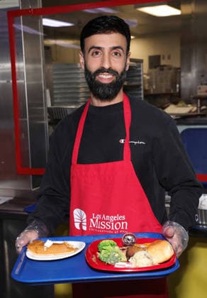 19 December 2025 - Los Angeles, California - Amir Boroumand. Hope The Mission And Los Angeles Mission Host Annual Christmas Celebration On Skid Row held at Los Angeles Mission in Los Angeles. Los Angeles USA - ZUMAa123 20251219_zaa_a123_166 Copyright: xADx