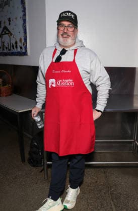 19 December 2025 - Los Angeles, California - Dennis Oleesky. Hope The Mission And Los Angeles Mission Host Annual Christmas Celebration On Skid Row held at Los Angeles Mission in Los Angeles. Photo Copyright: xAdMediax MediaPunchx