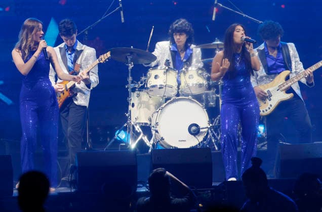 performs at the Y100 s iHeartRadio Jingle Ball 2025 show at the Kaseya Center in Miami, Florida, on Saturday, December 20, 2025.  MIA20251220103 GARYxIxROTHSTEIN