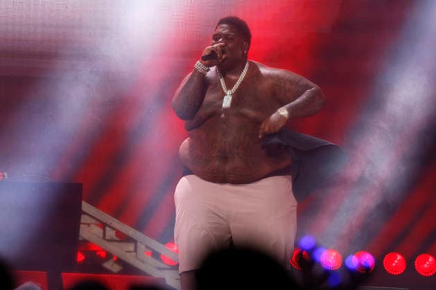 BigXthaPlug performs at the Y100 s iHeartRadio Jingle Ball 2025 show at the Kaseya Center in Miami, Florida, on Saturday, December 20, 2025.  MIA20251220116 GARYxIxROTHSTEIN