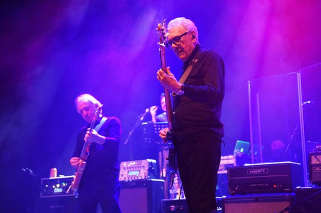 Trevor Horn and his Band performing at Shepherd™s Bush Empire LONDON, ENGLAND - DECEMBER 20: Lol Creme and Trevor Horn of ™Trevor Horn and his Band™ performing at Shepherd™s Bush Empire on December 20, 2025 in London, England. CAP MAR MAR Great Britain Copyright: xMartinxHarris CapitalxPicturesx