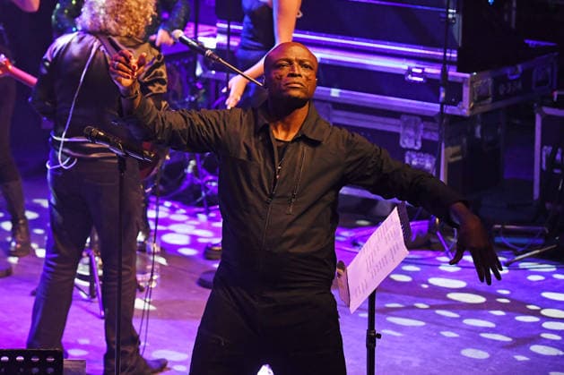 Trevor Horn and his Band performing at Shepherd™s Bush Empire LONDON, ENGLAND - DECEMBER 20: Seal on stage with ™Trevor Horn and his Band™ performing at Shepherd™s Bush Empire on December 20, 2025 in London, England. CAP MAR MAR Great Britain Copyright: xMartinxHarris CapitalxPicturesx