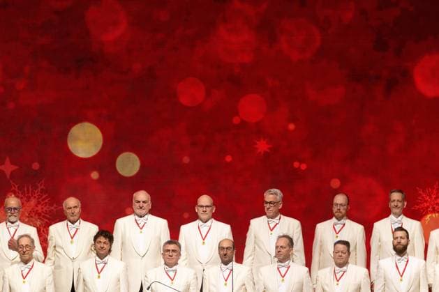 MAASTRICHT The Mastreechter Staar Men s Choir will perform the last of AndrÃ Rieu s six Christmas concerts at the MECC. Rieu will be accompanied by his Johann Strauss Orchestra, soloists, dancers, and skaters. ANP IRIS VAN DEN BROEK netherlands out - belgium out  Copyright: xx x545524362x originalFilename: 545524362.jpg