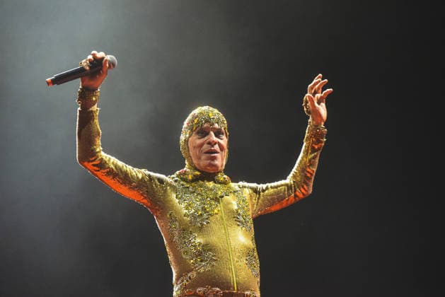 SaO PAULO, SP - 21.12.2025: NEY MATOGROSSO NO ALLIANZ PARQUE - Ney Matogrosso presented his show "Bloco na Rua" at Allianz Parque in Sao Paulo. x2862208x  TecaxLamboglia