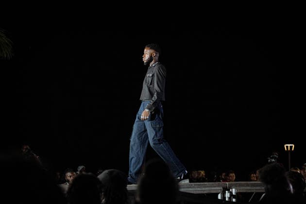 2025 Kivu Fashion Week in the Democratic Republic of the Congo GOMA, DEMOCRATIC REPUBLIC OF THE CONGO - DECEMBER 21: Models walk the runway during the 2025 Kivu Fashion Week in Goma, the capital of North Kivu province in the Democratic Republic of the Congo (DRC) on December 21, 2025. Jospin Mwisha Anadolu Goma Democratic Republic of the Congo. Editorial use only. Please get in touch for any other usage.  Copyright: x2025xAnadoluxJospinxMwishax