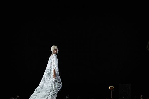2025 Kivu Fashion Week in the Democratic Republic of the Congo GOMA, DEMOCRATIC REPUBLIC OF THE CONGO - DECEMBER 21: Models walk the runway during the 2025 Kivu Fashion Week in Goma, the capital of North Kivu province in the Democratic Republic of the Congo (DRC) on December 21, 2025. Jospin Mwisha Anadolu Goma Democratic Republic of the Congo. Editorial use only. Please get in touch for any other usage.  Copyright: x2025xAnadoluxJospinxMwishax