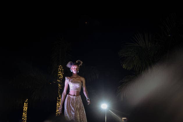 2025 Kivu Fashion Week in the Democratic Republic of the Congo GOMA, DEMOCRATIC REPUBLIC OF THE CONGO - DECEMBER 21: Models walk the runway during the 2025 Kivu Fashion Week in Goma, the capital of North Kivu province in the Democratic Republic of the Congo (DRC) on December 21, 2025. Jospin Mwisha Anadolu Goma Democratic Republic of the Congo. Editorial use only. Please get in touch for any other usage.  Copyright: x2025xAnadoluxJospinxMwishax