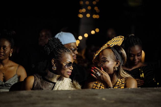 2025 Kivu Fashion Week in the Democratic Republic of the Congo GOMA, DEMOCRATIC REPUBLIC OF THE CONGO - DECEMBER 21: Models walk the runway during the 2025 Kivu Fashion Week in Goma, the capital of North Kivu province in the Democratic Republic of the Congo (DRC) on December 21, 2025. Jospin Mwisha Anadolu Goma Democratic Republic of the Congo. Editorial use only. Please get in touch for any other usage.  Copyright: x2025xAnadoluxJospinxMwishax