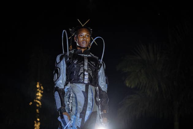2025 Kivu Fashion Week in the Democratic Republic of the Congo GOMA, DEMOCRATIC REPUBLIC OF THE CONGO - DECEMBER 21: Models walk the runway during the 2025 Kivu Fashion Week in Goma, the capital of North Kivu province in the Democratic Republic of the Congo (DRC) on December 21, 2025. Jospin Mwisha Anadolu Goma Democratic Republic of the Congo. Editorial use only. Please get in touch for any other usage.  Copyright: x2025xAnadoluxJospinxMwishax