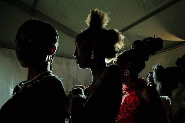 2025 Kivu Fashion Week in the Democratic Republic of the Congo GOMA, DEMOCRATIC REPUBLIC OF THE CONGO - DECEMBER 21: Models walk the runway during the 2025 Kivu Fashion Week in Goma, the capital of North Kivu province in the Democratic Republic of the Congo (DRC) on December 21, 2025. Jospin Mwisha Anadolu Goma Democratic Republic of the Congo. Editorial use only. Please get in touch for any other usage.  Copyright: x2025xAnadoluxJospinxMwishax