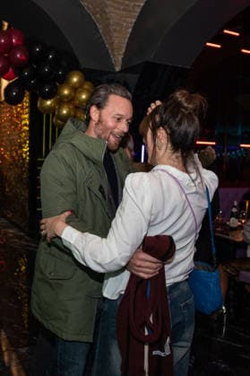 **NO WEB AND NEWSPAPERS ONLY FOR ITALY** Chiara Francini s Birthday In the photo: Giorgio Marchesi with Chiara Francini  Copyright: xRomax xipa-agency.netx xRomax IPA_Agency_IPA69403526