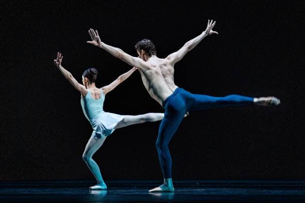 AMSTERDAM Trois Gnossiennes during Hans van Manen s farewell at the Dutch National Opera & Ballet. Choreographer Van Manen has passed away at the age of 93. ANP DINGENA MOL netherlands out - belgium out  Copyright: xx x545586485x originalFilename: 545586485.jpg