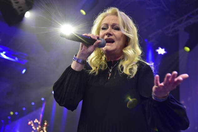 31 Christmas party for the homeless Nicole, singer, live performance 31 Christmas party for the homeless at ESTRELL Berlin EC in Berlin on 22 12 2025 Photopress Mueller