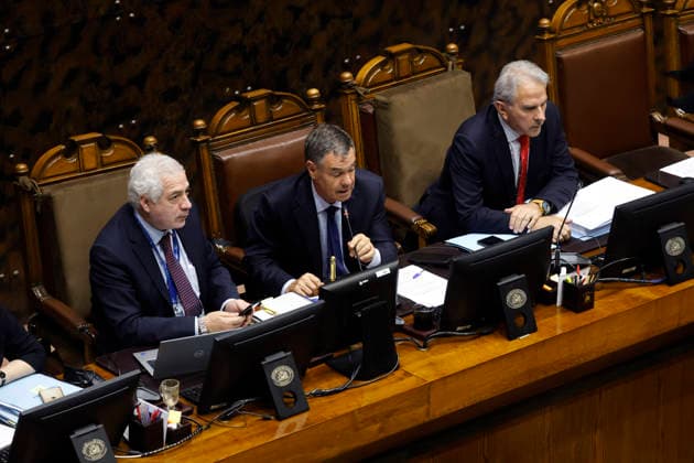 Valparaiso, December 22, 2025 Congressman Manuel Jose Ossandon during the constitutional accusation against Supreme Court Minister Diego Simpertigue in the Senate Sebastian Cisternas Aton Chile, Valparaiso Chile Aton 1113816  Copyright: SEBASTIANxCISTERNAS xATONxCHILE