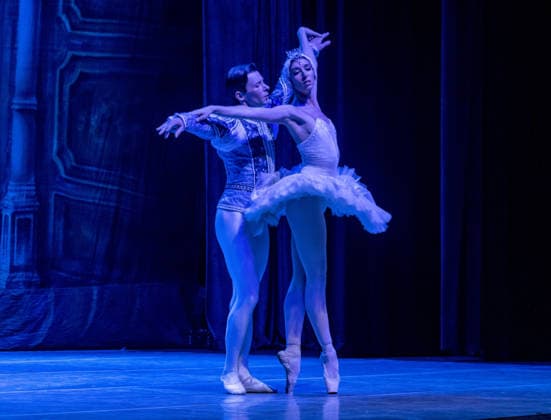 December 22, 2025, Nairobi, Nairobi, Kenya: Ballet dancers from the Moscow Regional State Academic Theatre perform at the Russian ballet gala in Nairobi on December 22, 2025 .Led by Victor Davydov,the artistic director, the dancers showcased a number of acts including dances from Act II of the ballet The Nutcracker ,White Adagio from the ballet Swan Lake as well as The Ocean and the Pearls Pas de Trois from the ballet The Little Humpbacked Horse all by Pyotr Tchaikovsky. The gala is a celebration of artistry aimed at enhancing cultural exchange. Nairobi Kenya - ZUMAm290 20251222_zip_m290_001 Copyright: xKevinxMidigox