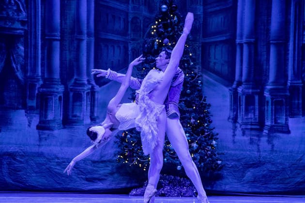 December 22, 2025, Nairobi, Nairobi, Kenya: Ballet dancers from the Moscow Regional State Academic Theatre perform at the Russian ballet gala in Nairobi on December 22, 2025 .Led by Victor Davydov,the artistic director, the dancers showcased a number of acts including dances from Act II of the ballet The Nutcracker ,White Adagio from the ballet Swan Lake as well as The Ocean and the Pearls Pas de Trois from the ballet The Little Humpbacked Horse all by Pyotr Tchaikovsky. The gala is a celebration of artistry aimed at enhancing cultural exchange. Nairobi Kenya - ZUMAm290 20251222_zip_m290_003 Copyright: xKevinxMidigox