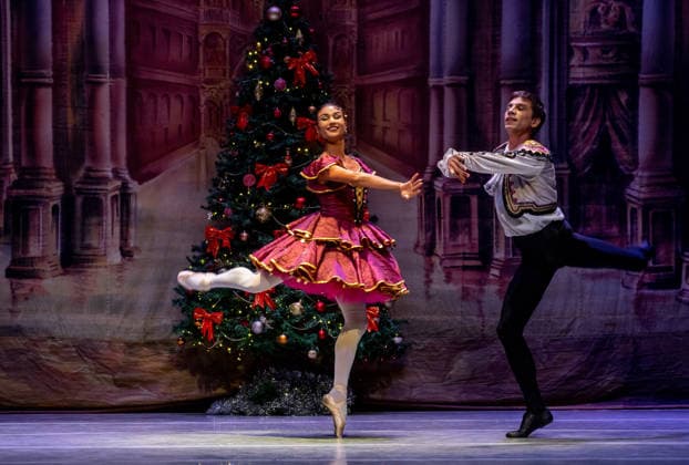December 22, 2025, Nairobi, Nairobi, Kenya: Ballet dancers from the Moscow Regional State Academic Theatre perform at the Russian ballet gala in Nairobi on December 22, 2025 .Led by Victor Davydov,the artistic director, the dancers showcased a number of acts including dances from Act II of the ballet The Nutcracker ,White Adagio from the ballet Swan Lake as well as The Ocean and the Pearls Pas de Trois from the ballet The Little Humpbacked Horse all by Pyotr Tchaikovsky. The gala is a celebration of artistry aimed at enhancing cultural exchange. Nairobi Kenya - ZUMAm290 20251222_zip_m290_008 Copyright: xKevinxMidigox