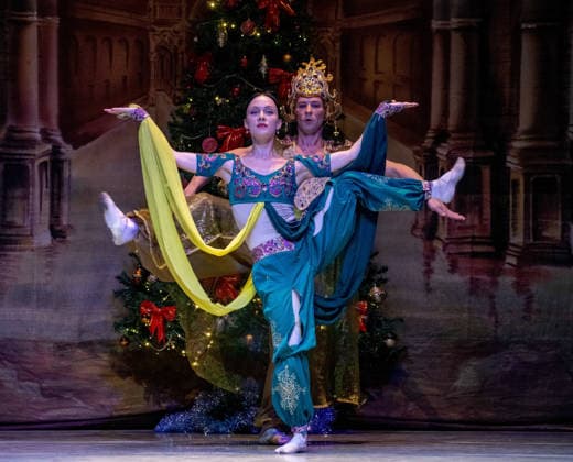 December 22, 2025, Nairobi, Nairobi, Kenya: Ballet dancers from the Moscow Regional State Academic Theatre perform at the Russian ballet gala in Nairobi on December 22, 2025 .Led by Victor Davydov,the artistic director, the dancers showcased a number of acts including dances from Act II of the ballet The Nutcracker ,White Adagio from the ballet Swan Lake as well as The Ocean and the Pearls Pas de Trois from the ballet The Little Humpbacked Horse all by Pyotr Tchaikovsky. The gala is a celebration of artistry aimed at enhancing cultural exchange. Nairobi Kenya - ZUMAm290 20251222_zip_m290_009 Copyright: xKevinxMidigox
