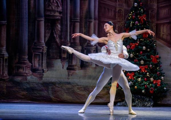 December 22, 2025, Nairobi, Nairobi, Kenya: Ballet dancers from the Moscow Regional State Academic Theatre perform at the Russian ballet gala in Nairobi on December 22, 2025 .Led by Victor Davydov,the artistic director, the dancers showcased a number of acts including dances from Act II of the ballet The Nutcracker ,White Adagio from the ballet Swan Lake as well as The Ocean and the Pearls Pas de Trois from the ballet The Little Humpbacked Horse all by Pyotr Tchaikovsky. The gala is a celebration of artistry aimed at enhancing cultural exchange. Nairobi Kenya - ZUMAm290 20251222_zip_m290_015 Copyright: xKevinxMidigox