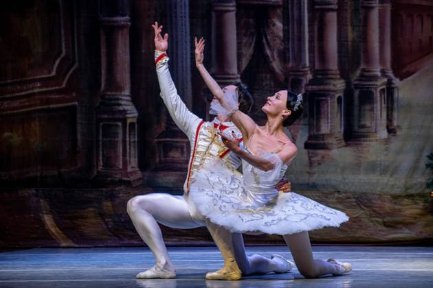 December 22, 2025, Nairobi, Nairobi, Kenya: Ballet dancers from the Moscow Regional State Academic Theatre perform at the Russian ballet gala in Nairobi on December 22, 2025 .Led by Victor Davydov,the artistic director, the dancers showcased a number of acts including dances from Act II of the ballet The Nutcracker ,White Adagio from the ballet Swan Lake as well as The Ocean and the Pearls Pas de Trois from the ballet The Little Humpbacked Horse all by Pyotr Tchaikovsky. The gala is a celebration of artistry aimed at enhancing cultural exchange. Nairobi Kenya - ZUMAm290 20251222_zip_m290_016 Copyright: xKevinxMidigox