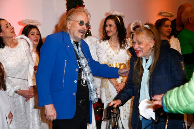 Frank Zander at Frank Zanders 31 Christmas party for the homeless and needy 2025 at the Estrel Convention Center Berlin, 22 12 2025 Foto:xN.xKubelkax xFuturexImagex zander_5202