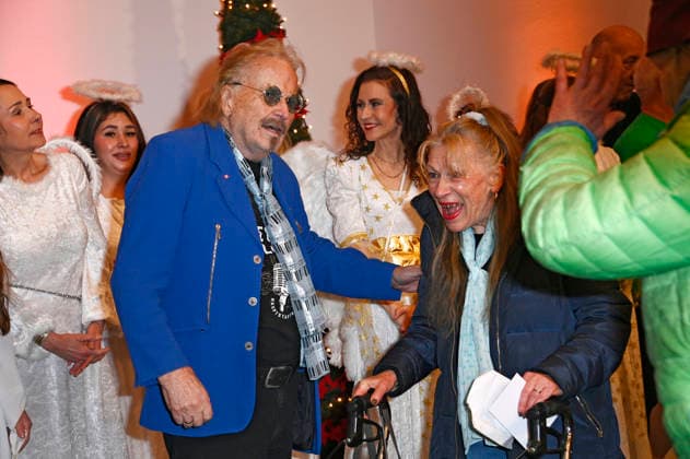 Frank Zander at Frank Zanders 31 Christmas party for the homeless and needy 2025 at the Estrel Convention Center Berlin, 22 12 2025 Foto:xN.xKubelkax xFuturexImagex zander_5203