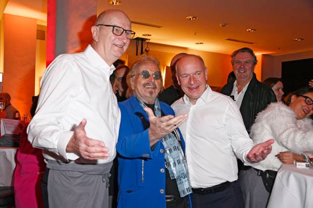 Dietmar Woidke, Frank Zander and Kai Wegner at Frank Zanders 31 Christmas party for the homeless and needy 2025 at the Estrel Convention Center Berlin, 22 12 2025 Foto:xN.xKubelkax xFuturexImagex zander_5221