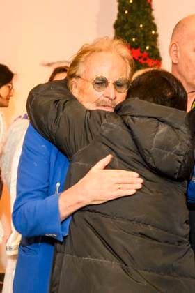 abb Frank Zander Host of the annual 31 Christmas party Christmas dinner for homeless and needy people at Estrel Convention Center amn 22 12 2025 in Berlin Berlin Germany