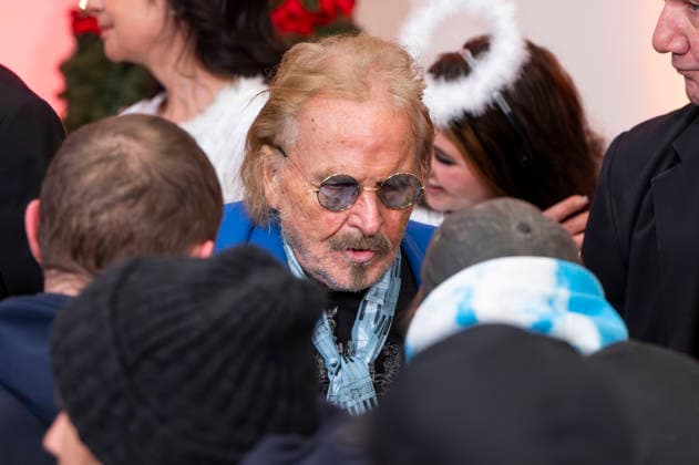 abb Frank Zander Host of the annual 31 Christmas party Christmas dinner for homeless and needy people at Estrel Convention Center amn 22 12 2025 in Berlin Berlin Germany
