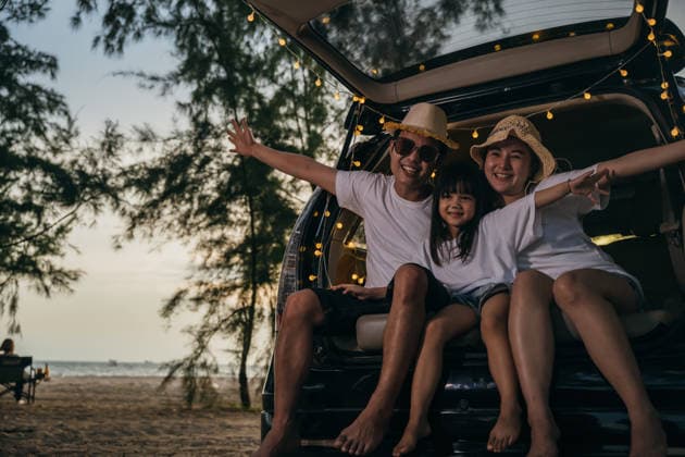 Asian family sitting back car to beach at sunset feeling funny in holidays and relaxation together. Dad, mom and daughter happy weekend travel enjoy at beach. summer vacation travel camping Asian family sitting back car to beach at sunset feeling funny in holidays and relaxation together. Dad, mom and daughter happy weekend travel enjoy at beach. summer vacation travel camping road trip, model released, , 62696800.jpg RECORD DATE NOT STATED