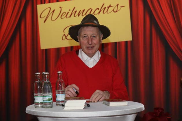 Shepherd Heinrich Heinrich Gersmeier at a promotional appearance and autograph session in Thüringen Park Erfurt, 24 12 2025 Copyright: xMatthiasxGränzdörferx