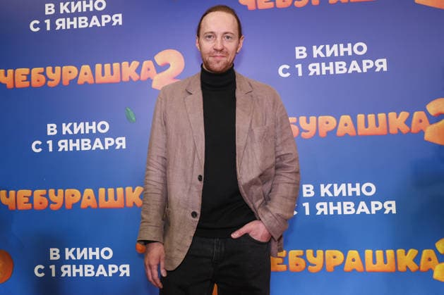 RUSSIA, MOSCOW - DECEMBER 24, 2025: Actor Artur Beschastny poses on the red carpet during the premiere of the family comedy Cheburashka 2 by Dmitry Dyachenko at the KARO 11 Oktyabr cinema on Novy Arbat Street (New Arbat Avenue). Valery Sharifulin TASS  86692964