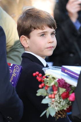 . 25 12 2025. Sandringham , United Kingdom. UK Royals led by King Charles III and Queen Camilla , at the Christmas Day church service at Sandringham, United Kingdom,  xStephenxLockx xi-Imagesx IIM-26475-0027