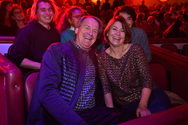 Markus Wasmeier with his wife Brigitte Premiere winter season 2025 Circus Krone Ich Du, Wir Krone Manege Kronebau Munich December 25, 2025