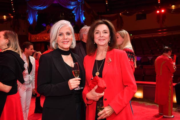 Birgit Schrowange and Uschi Dämmrich von Luttitz Premiere winter season 2025 Circus Krone Ich Du, Wir Krone Manege Kronebau Munich December 25, 2025