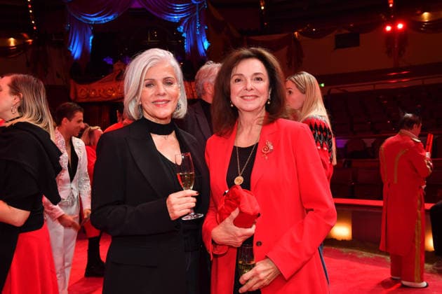 Birgit Schrowange and Uschi Dämmrich von Luttitz Premiere winter season 2025 Circus Krone Ich Du, Wir Krone Manege Kronebau Munich December 25, 2025