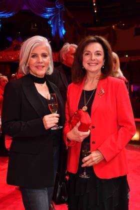 Birgit Schrowange and Uschi Dämmrich von Luttitz Premiere winter season 2025 Circus Krone Ich Du, Wir Krone Manege Kronebau Munich December 25, 2025