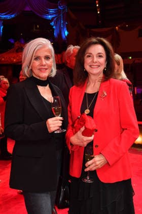 Birgit Schrowange and Uschi Dämmrich von Luttitz Premiere winter season 2025 Circus Krone Ich Du, Wir Krone Manege Kronebau Munich December 25, 2025