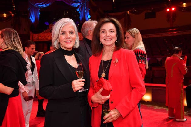 Birgit Schrowange and Uschi Dämmrich von Luttitz Premiere winter season 2025 Circus Krone Ich Du, Wir Krone Manege Kronebau Munich December 25, 2025