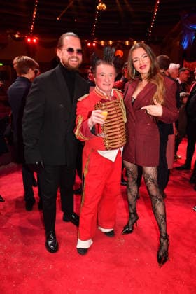 Joelina Drews with boyfriend Adrian Louis Premiere winter season 2025 Circus Krone Ich Du, Wir Krone Manege Kronebau Munich December 25, 2025