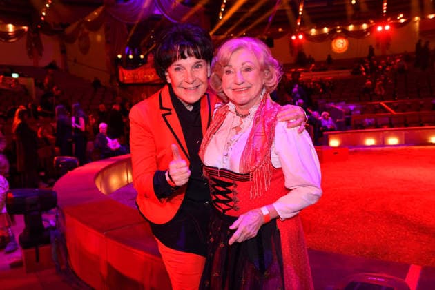 Gerda Steiner and Margot Hellwig Premiere winter season 2025 Circus Krone Ich Du, Wir Krone Manege Kronebau Munich December 25, 2025