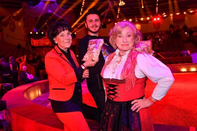 Gerda Steiner and Margot Hellwig Premiere winter season 2025 Circus Krone Ich Du, Wir Krone Manege Kronebau Munich December 25, 2025