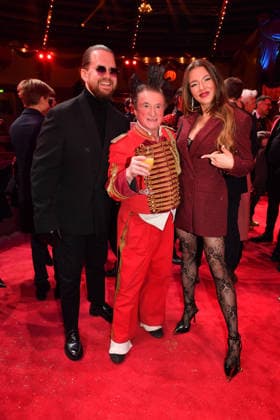 Joelina Drews with boyfriend Adrian Louis Premiere winter season 2025 Circus Krone Ich Du, Wir Krone Manege Kronebau Munich December 25, 2025